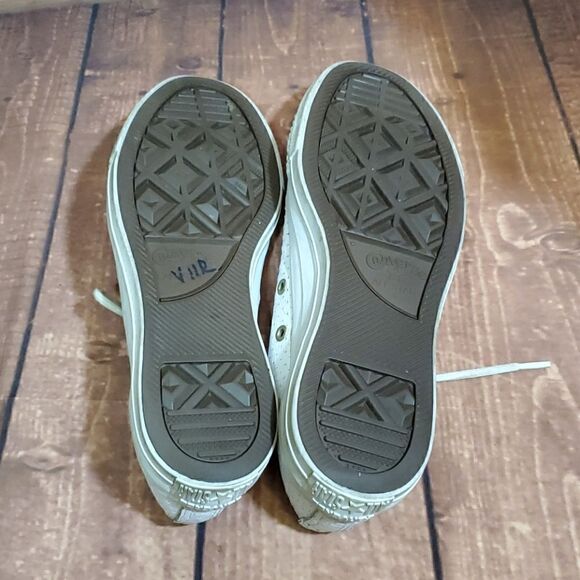 CONVERSE ALL STAR Perforated Leather Chucks - Picture 6 of 7